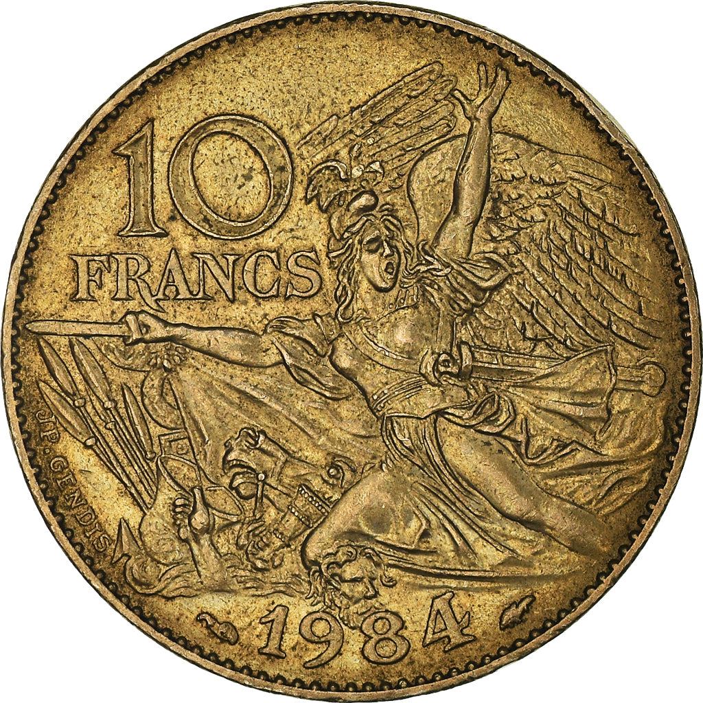 French Coin 10 Francs | François Rude | KM954 | France | 1984