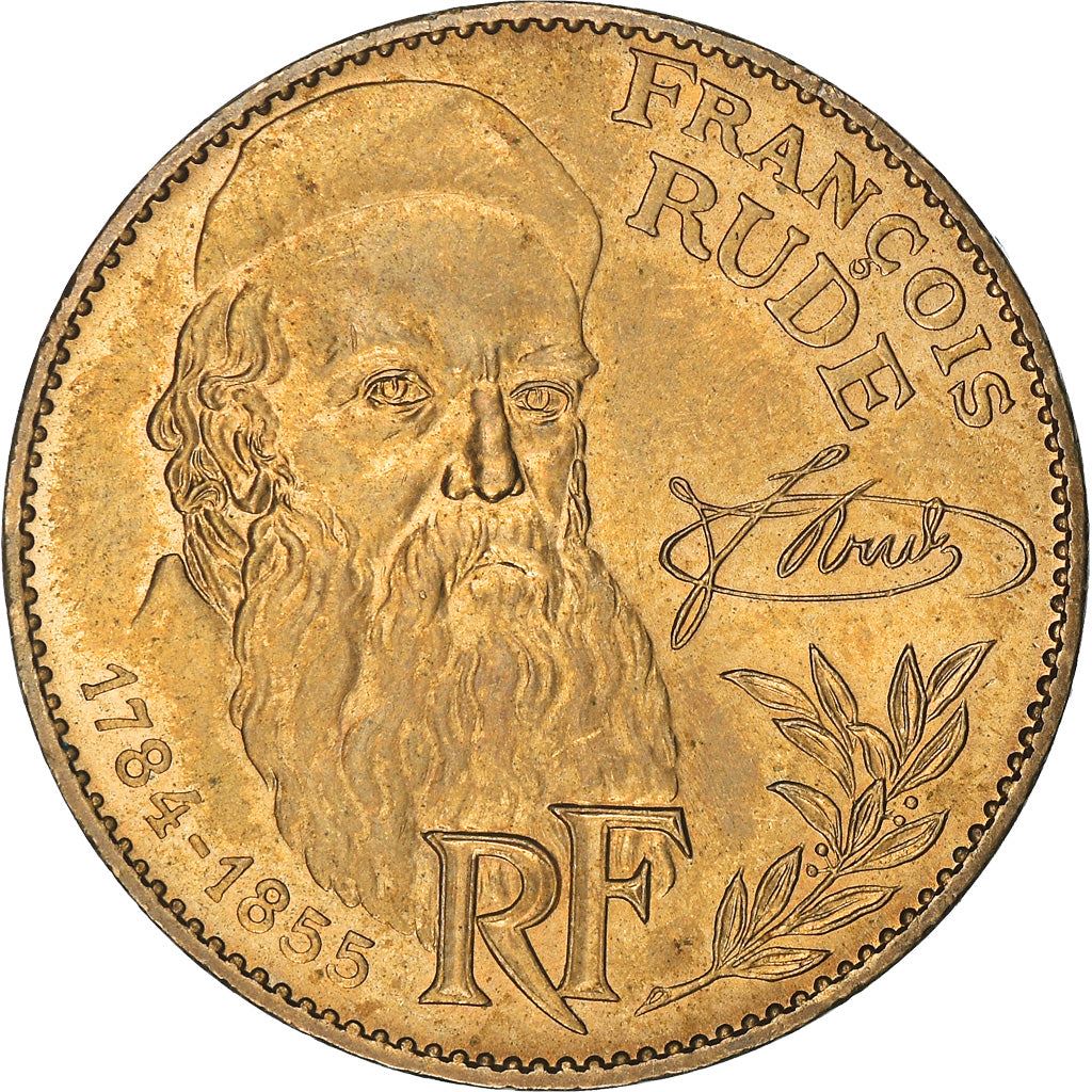 French Coin 10 Francs | François Rude | KM954 | France | 1984