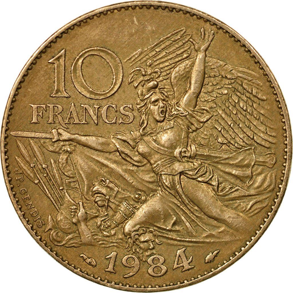 French Coin 10 Francs | François Rude | KM954 | France | 1984