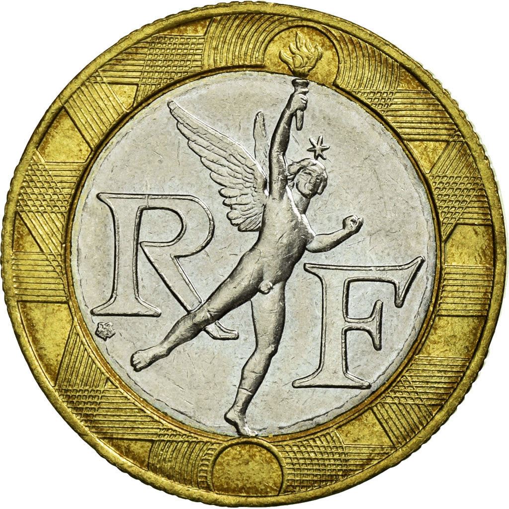 French Coin 10 Francs | Génie de la Liberté | KM964.1 | France | 1988 - 2001