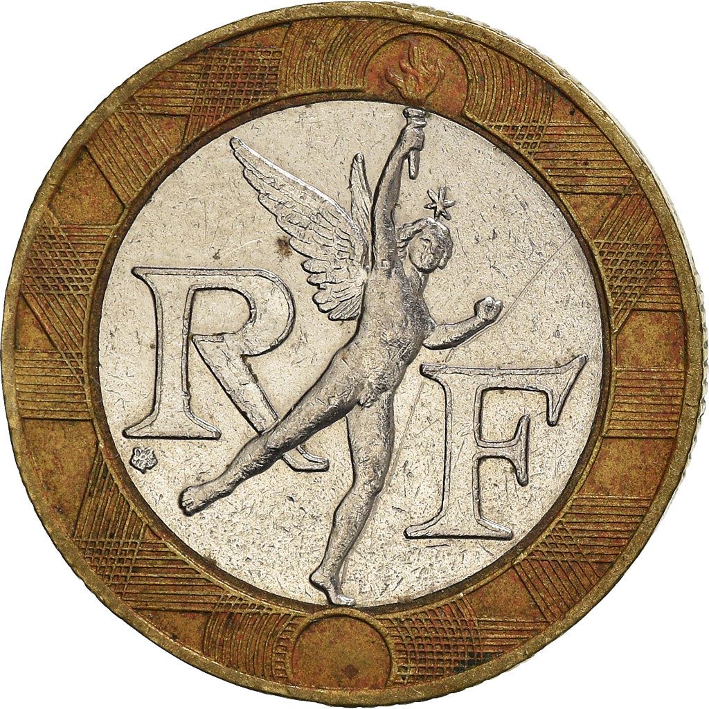 French Coin 10 Francs | Génie de la Liberté | KM964.1 | France | 1988 - 2001