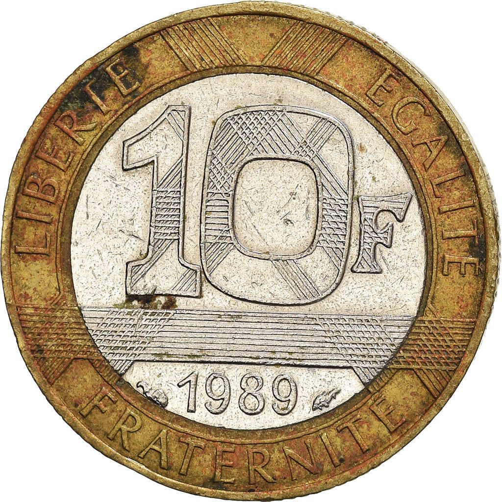 French Coin 10 Francs | Génie de la Liberté | KM964.1 | France | 1988 - 2001