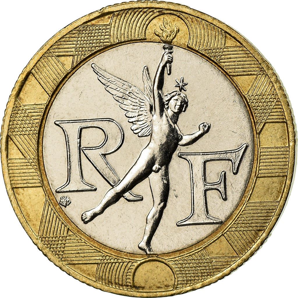 French Coin 10 Francs | Génie de la Liberté | KM964.1 | France | 1988 - 2001