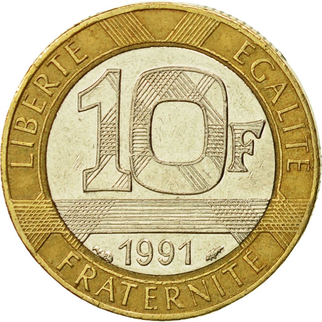 French Coin 10 Francs | Génie de la Liberté | KM964.1 | France | 1988 - 2001