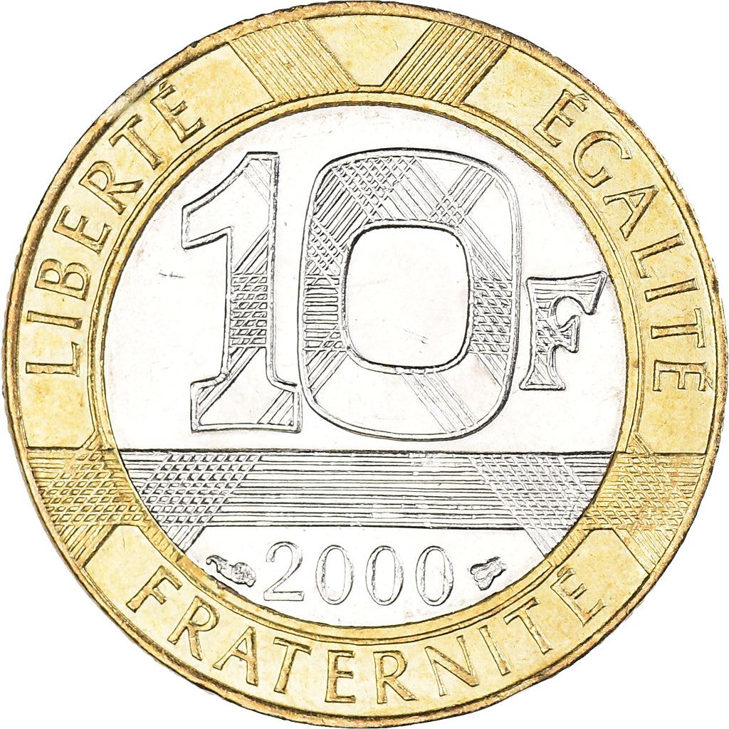 French Coin 10 Francs | Génie de la Liberté | KM964.1 | France | 1988 - 2001