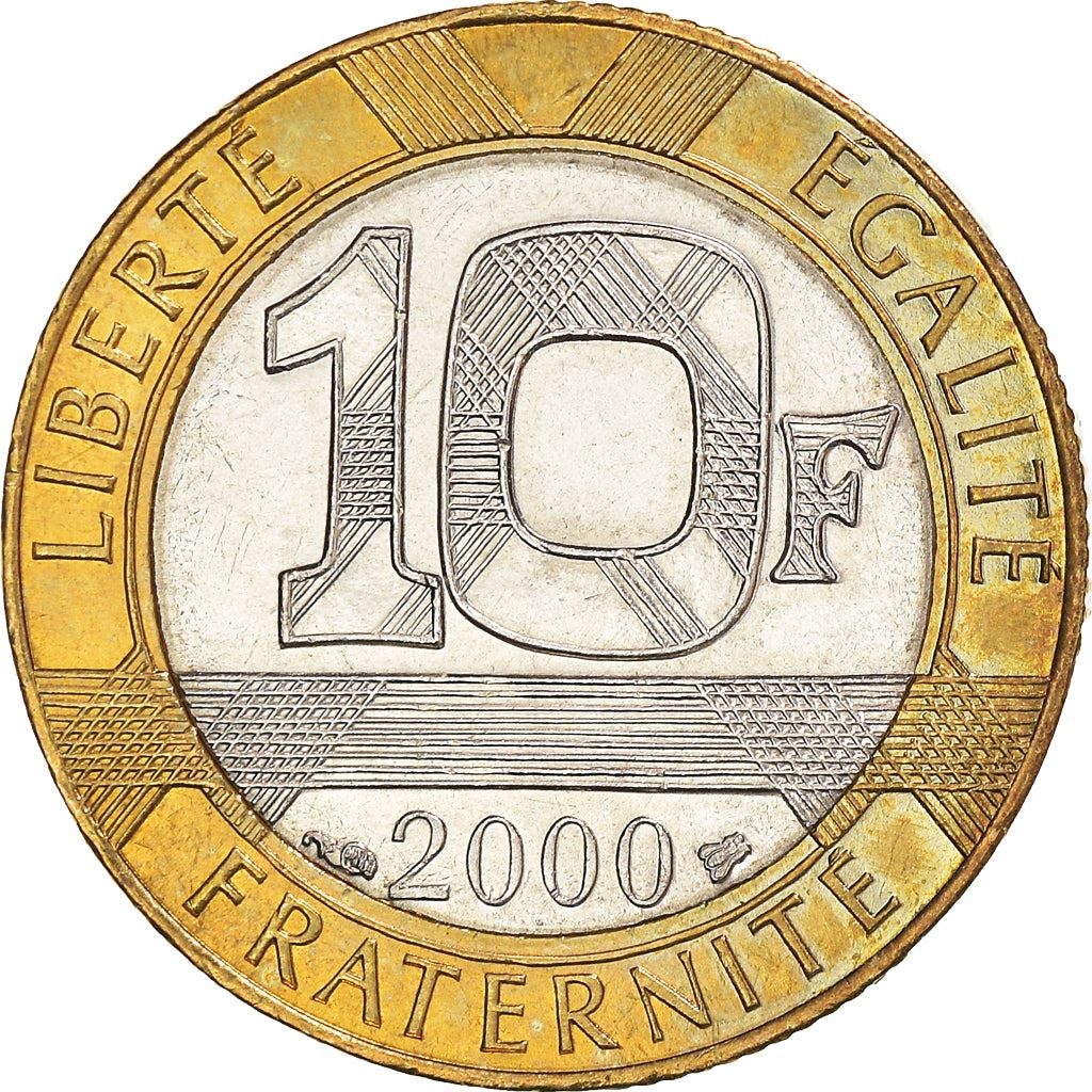 French Coin 10 Francs | Génie de la Liberté | KM964.1 | France | 1988 - 2001