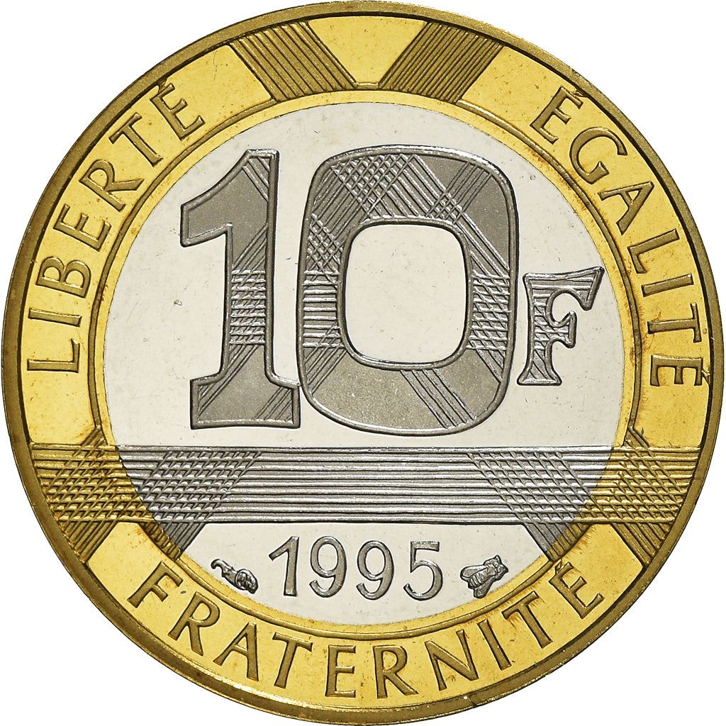 French Coin 10 Francs | Génie de la Liberté | KM964.1 | France | 1988 - 2001