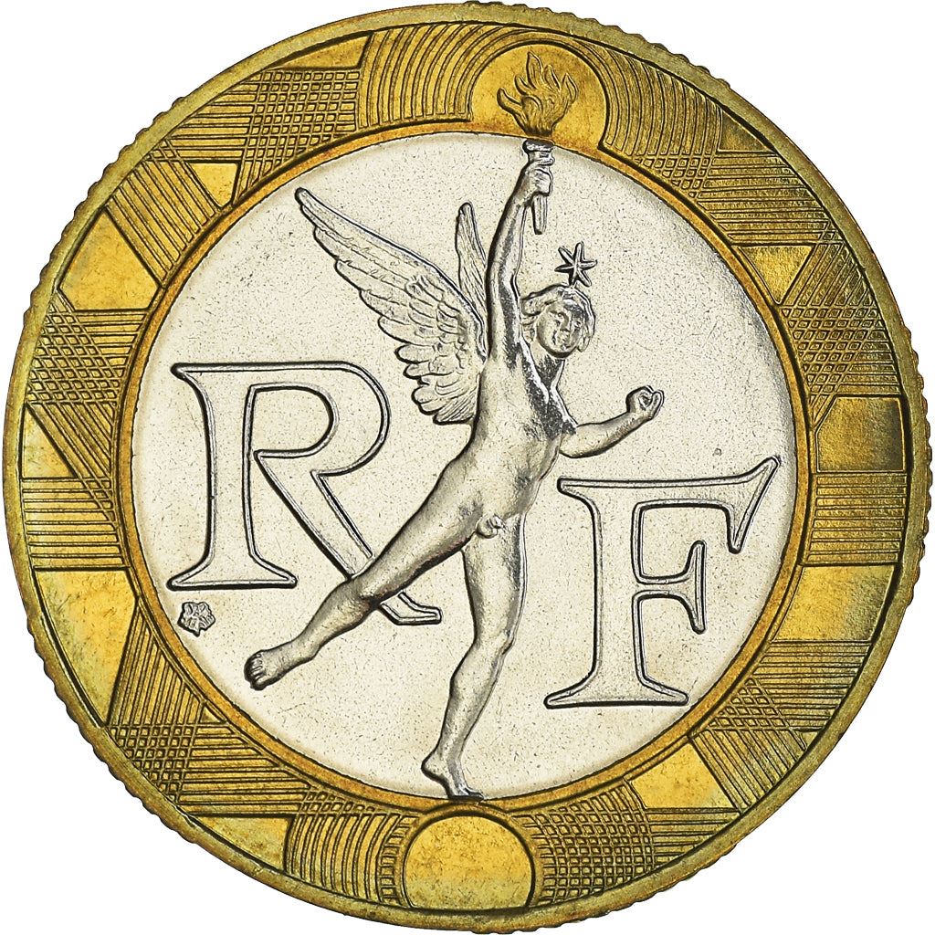 French Coin 10 Francs | Génie de la Liberté | KM964.1 | France | 1988 - 2001