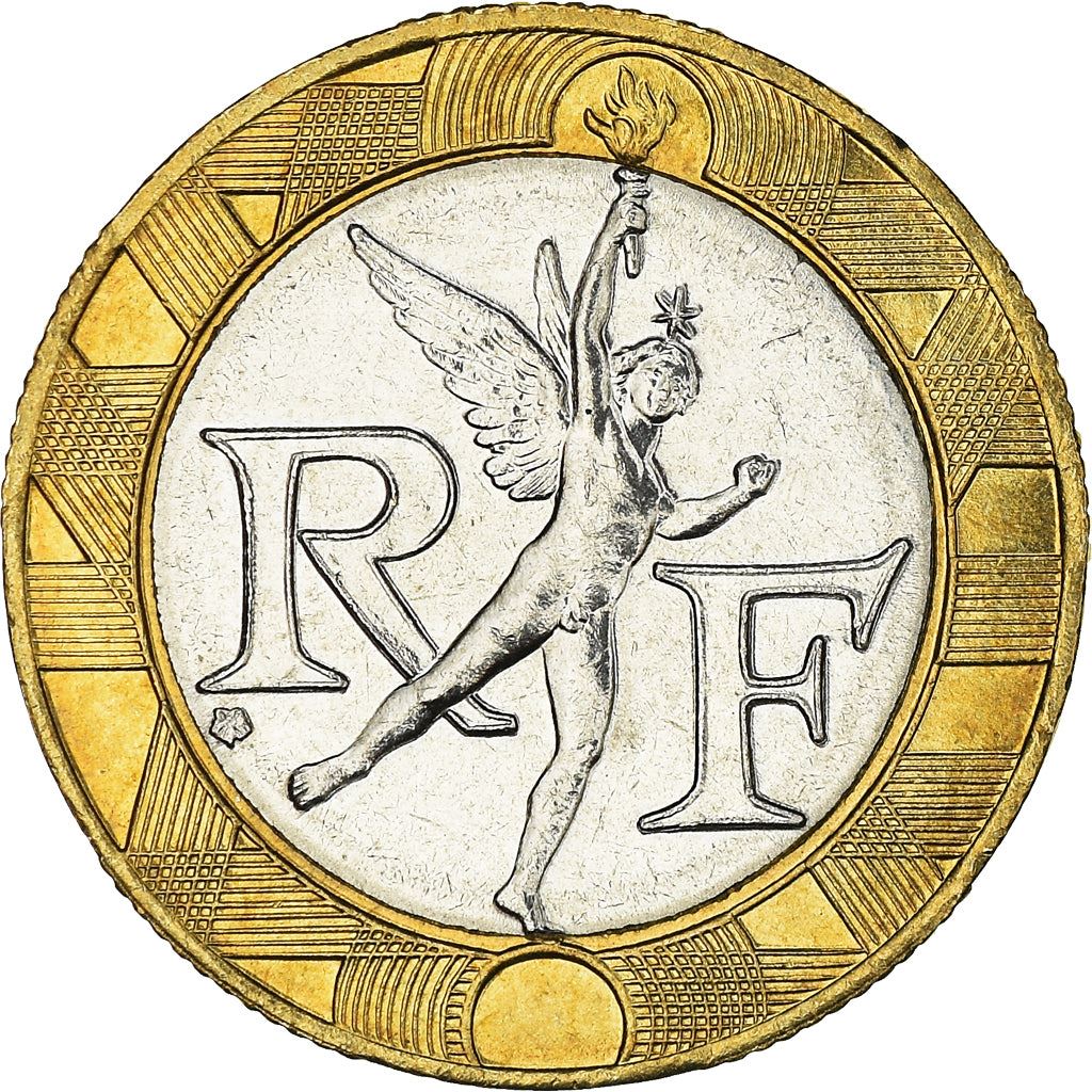 French Coin 10 Francs | Génie de la Liberté | KM964.1 | France | 1988 - 2001