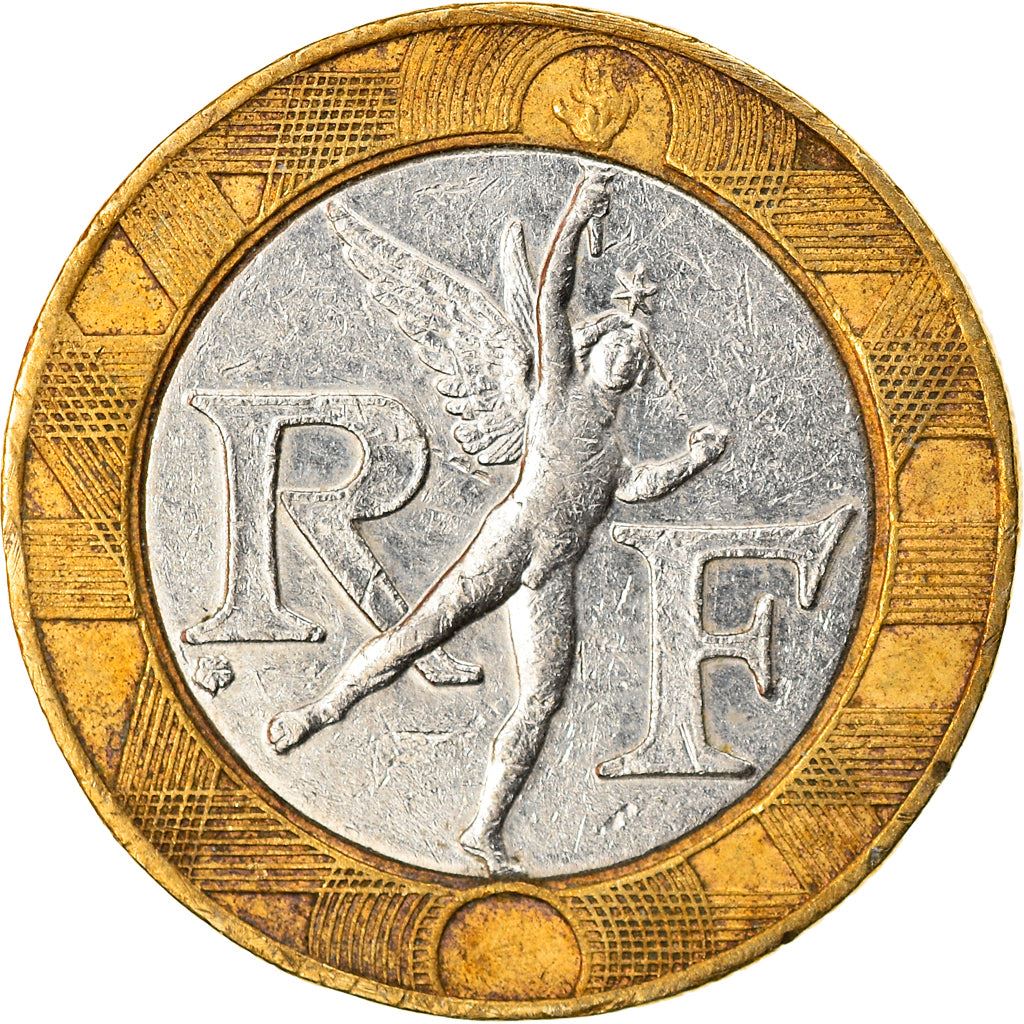 French Coin 10 Francs | Génie de la Liberté | KM964.1 | France | 1988 - 2001