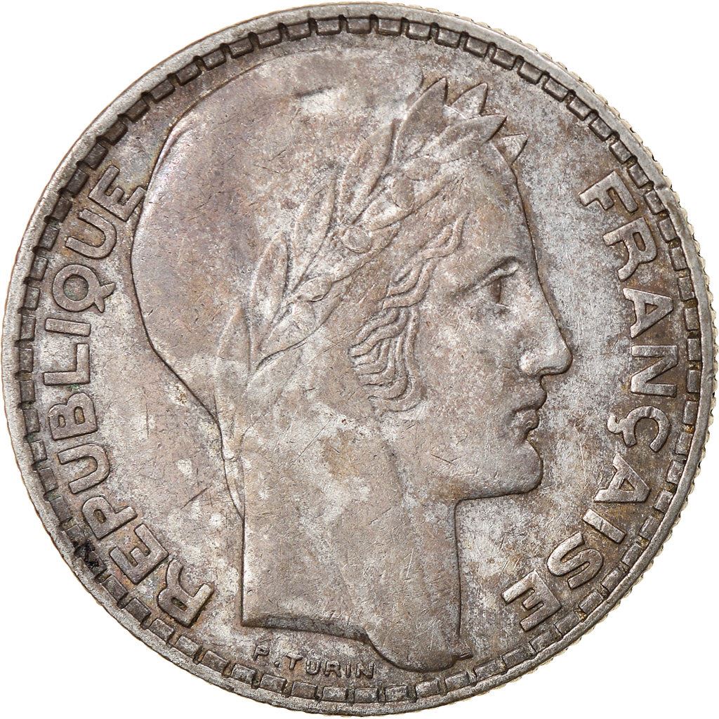 French Coin 10 Francs | KM878 | France | Silver | 1929 - 1939