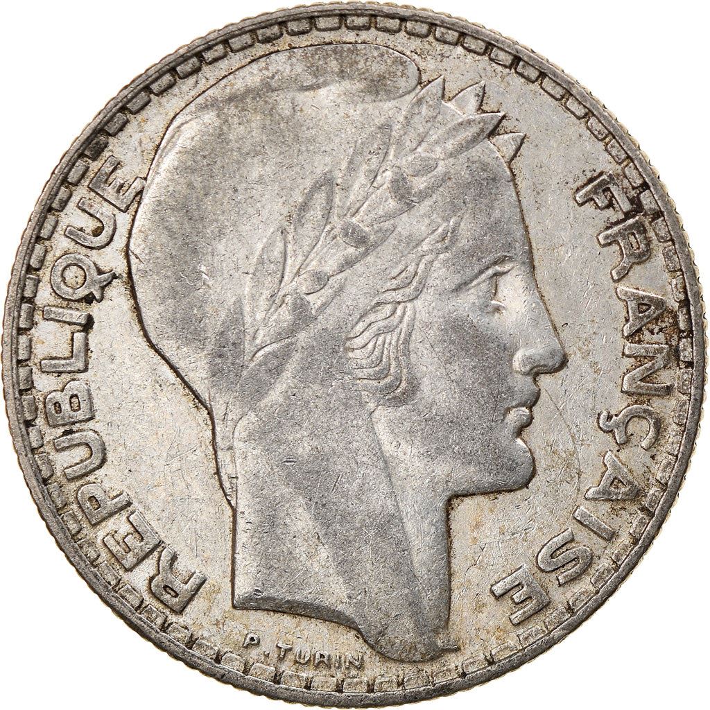 French Coin 10 Francs | KM878 | France | Silver | 1929 - 1939