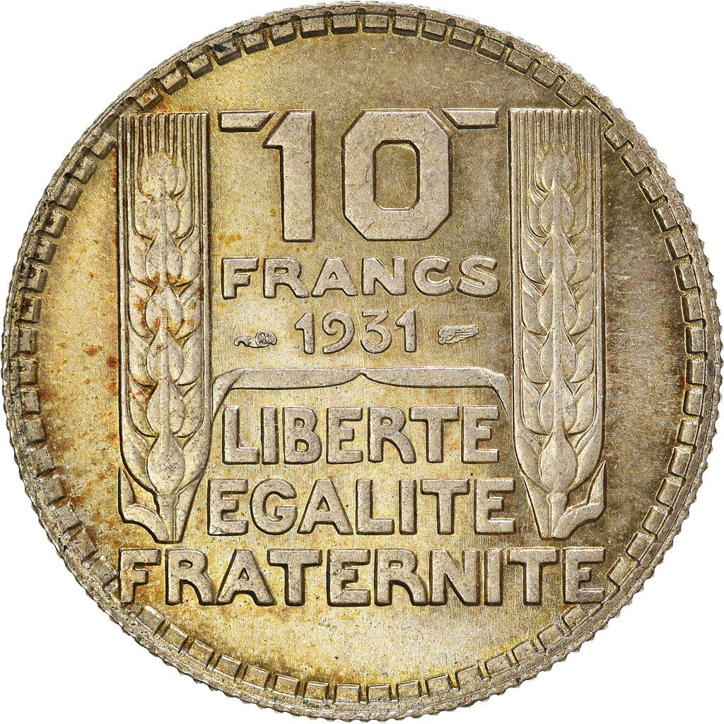 French Coin 10 Francs | KM878 | France | Silver | 1929 - 1939