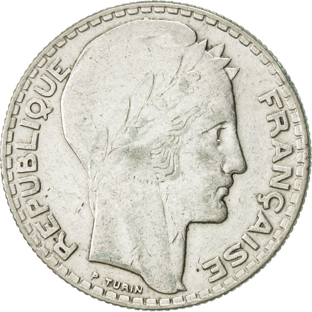 French Coin 10 Francs | KM878 | France | Silver | 1929 - 1939