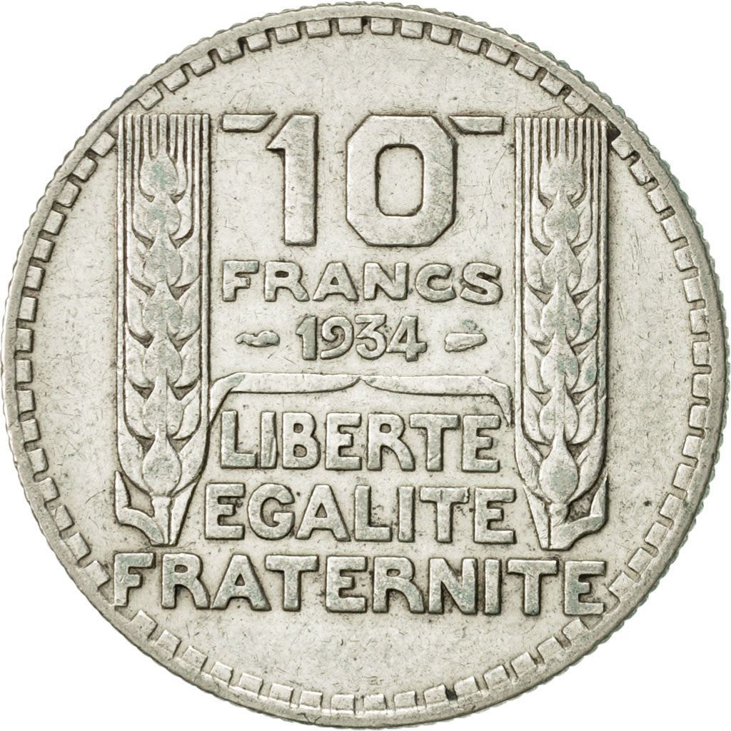 French Coin 10 Francs | KM878 | France | Silver | 1929 - 1939