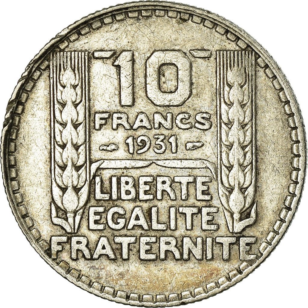 French Coin 10 Francs | KM878 | France | Silver | 1929 - 1939