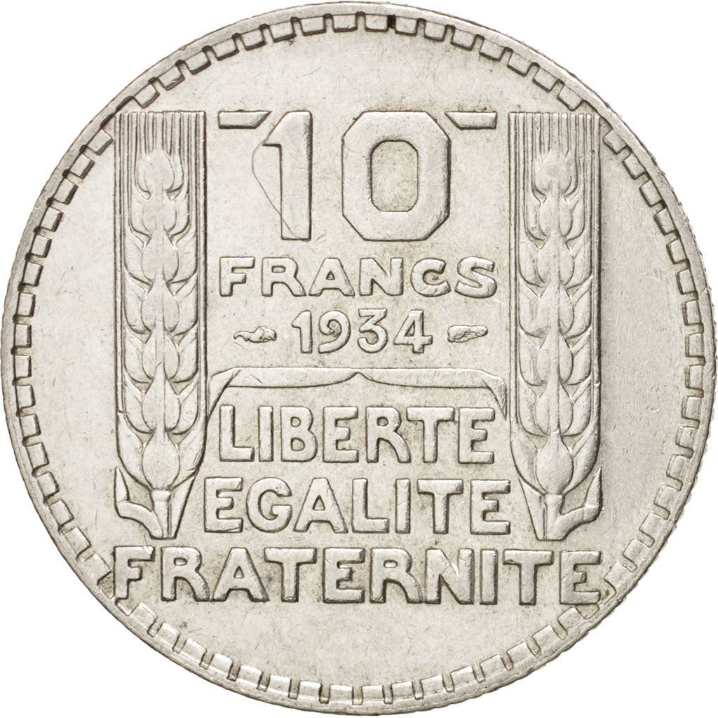 French Coin 10 Francs | KM878 | France | Silver | 1929 - 1939