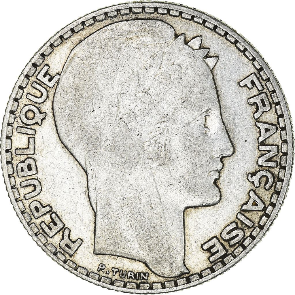 French Coin 10 Francs | KM878 | France | Silver | 1929 - 1939