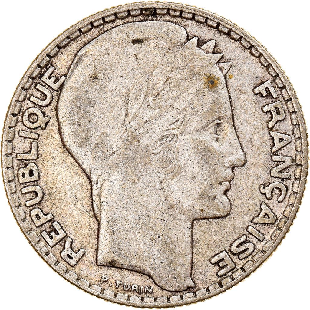 French Coin 10 Francs | KM878 | France | Silver | 1929 - 1939