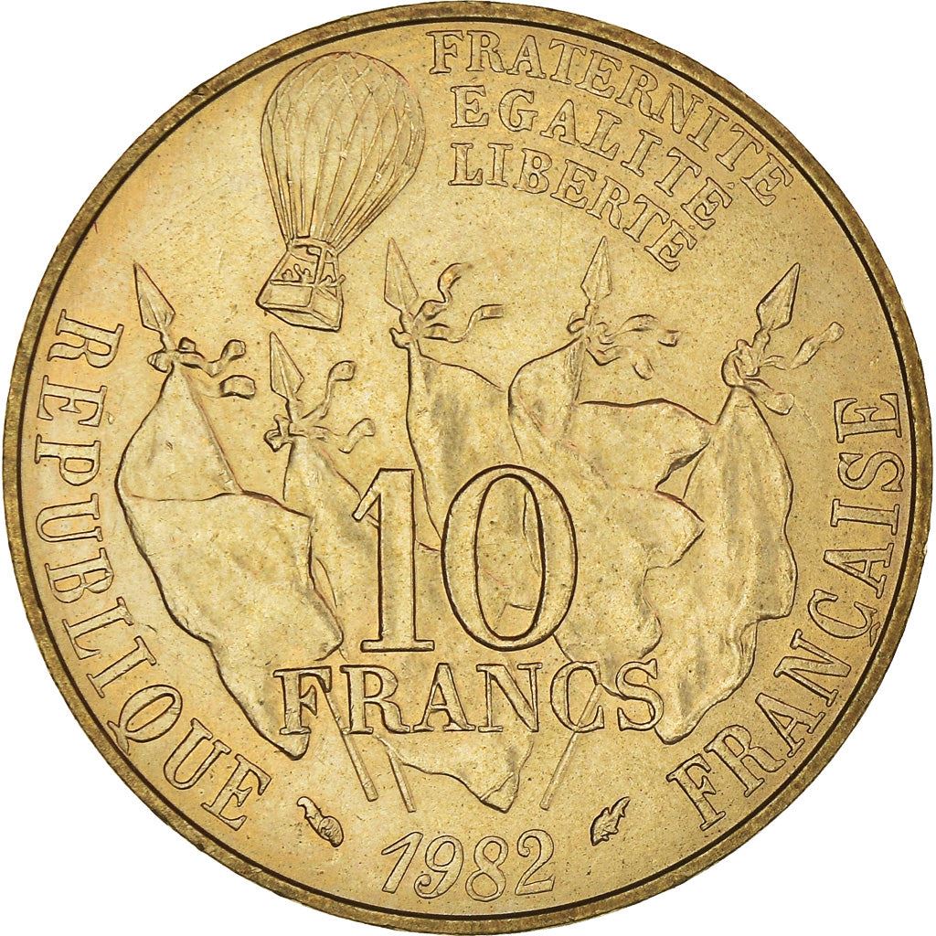 French Coin 10 Francs | Leon Gambetta | KM950 | France | 1982