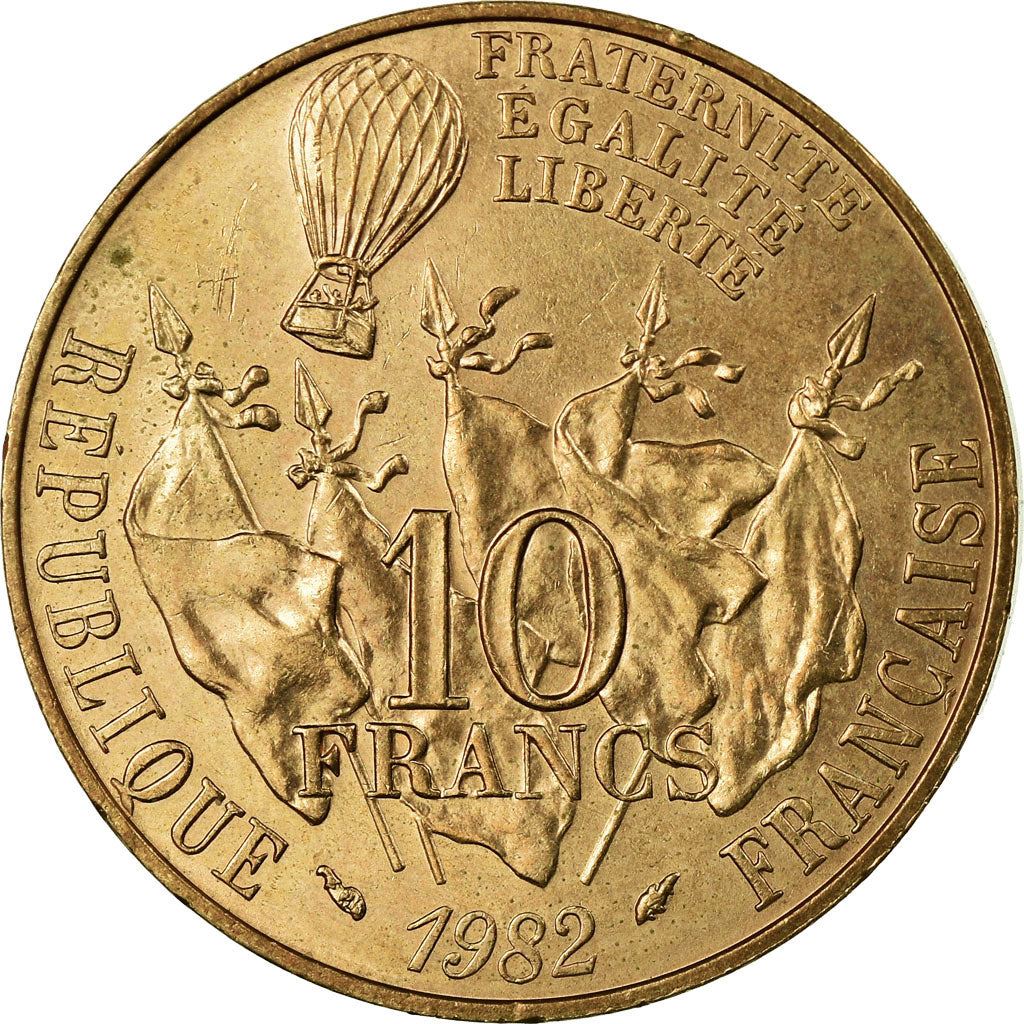 French Coin 10 Francs | Leon Gambetta | KM950 | France | 1982