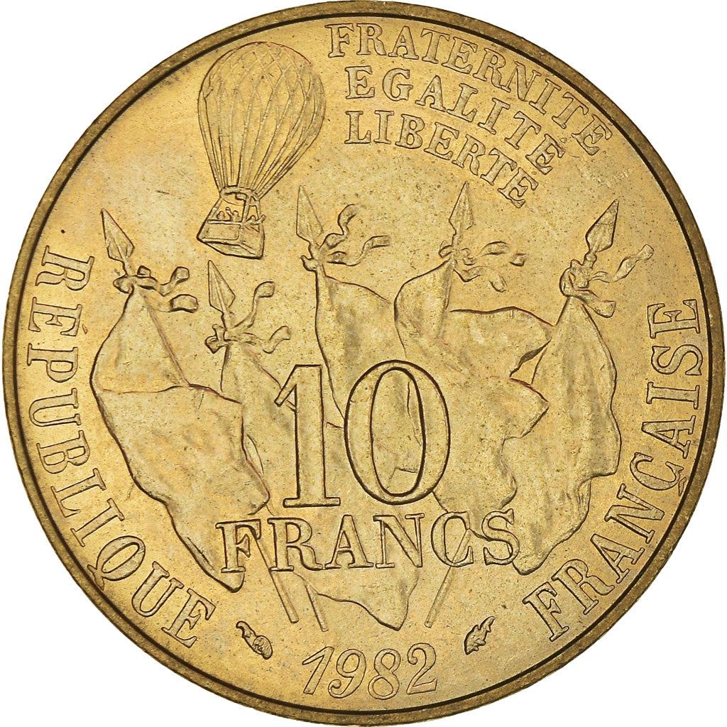 French Coin 10 Francs | Leon Gambetta | KM950 | France | 1982