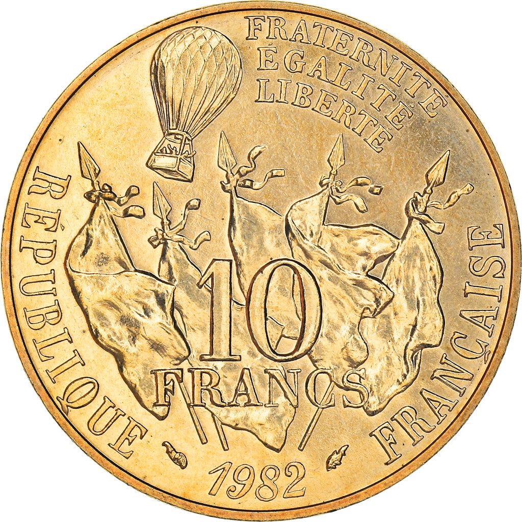 French Coin 10 Francs | Leon Gambetta | KM950 | France | 1982