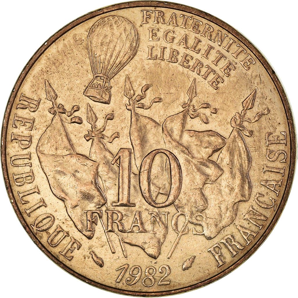 French Coin 10 Francs | Leon Gambetta | KM950 | France | 1982