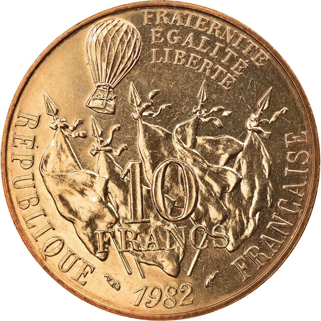 French Coin 10 Francs | Leon Gambetta | KM950 | France | 1982