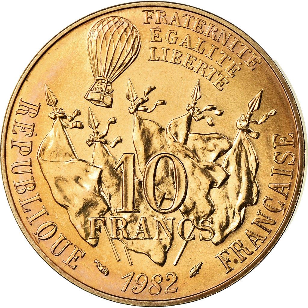 French Coin 10 Francs | Leon Gambetta | KM950 | France | 1982