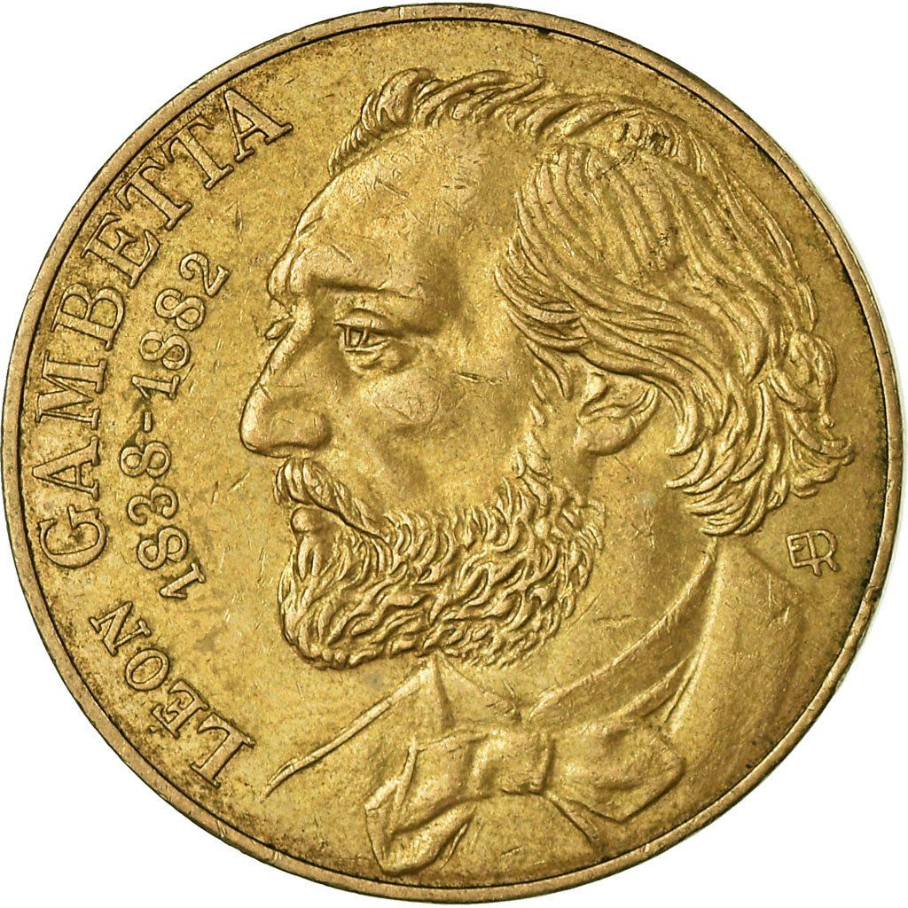 French Coin 10 Francs | Leon Gambetta | KM950 | France | 1982