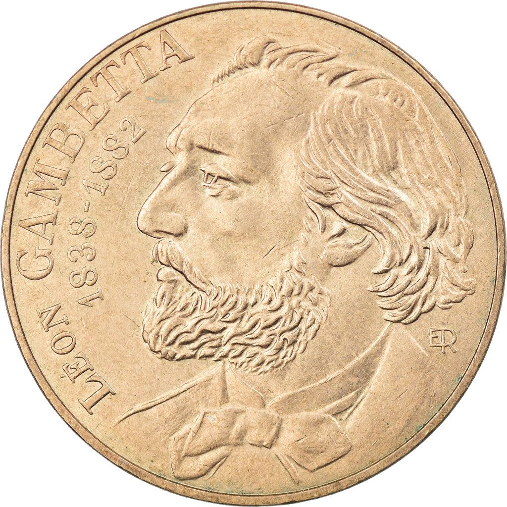 French Coin 10 Francs | Leon Gambetta | KM950 | France | 1982