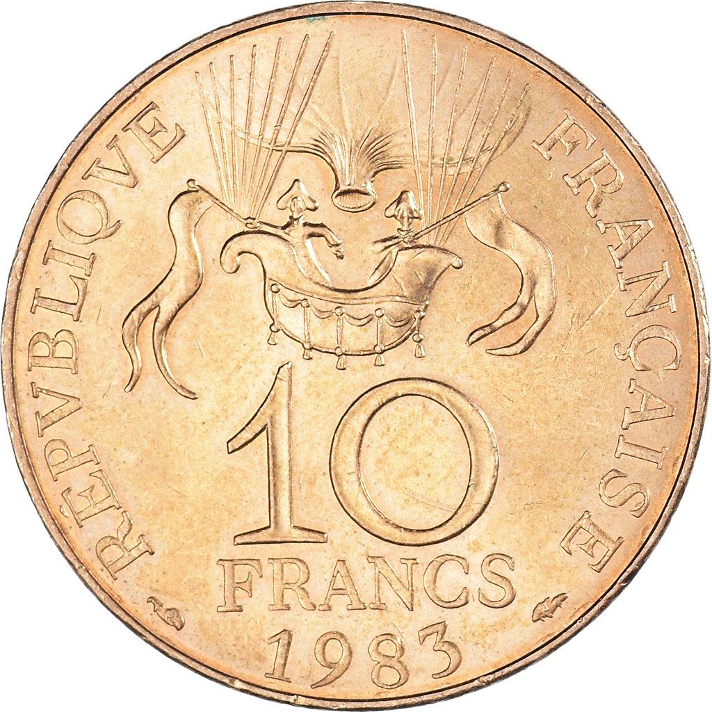 French Coin 10 Francs | Space Conquest | KM952 | France | 1983