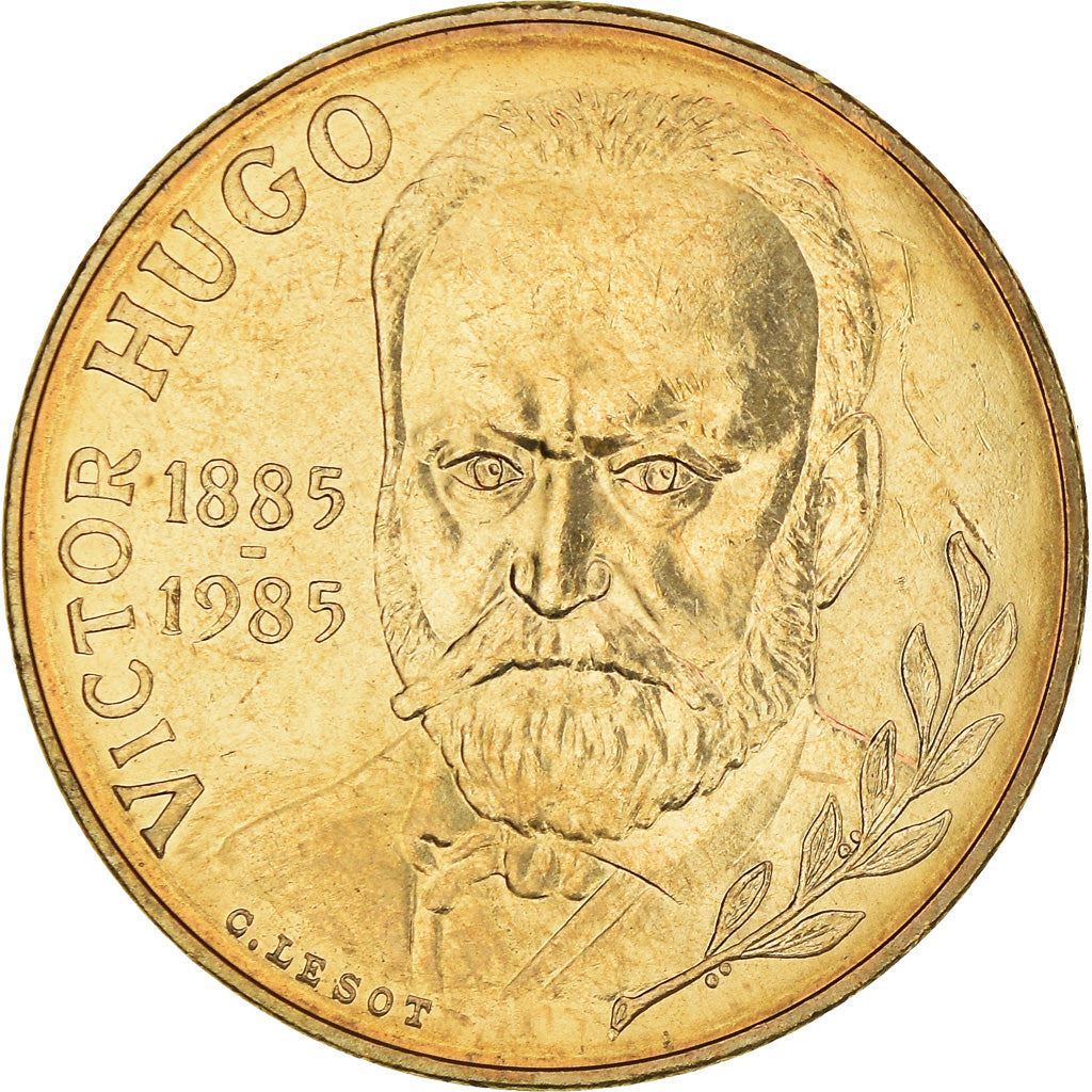 French Coin 10 Francs | Victor Hugo | KM956 | France | 1985