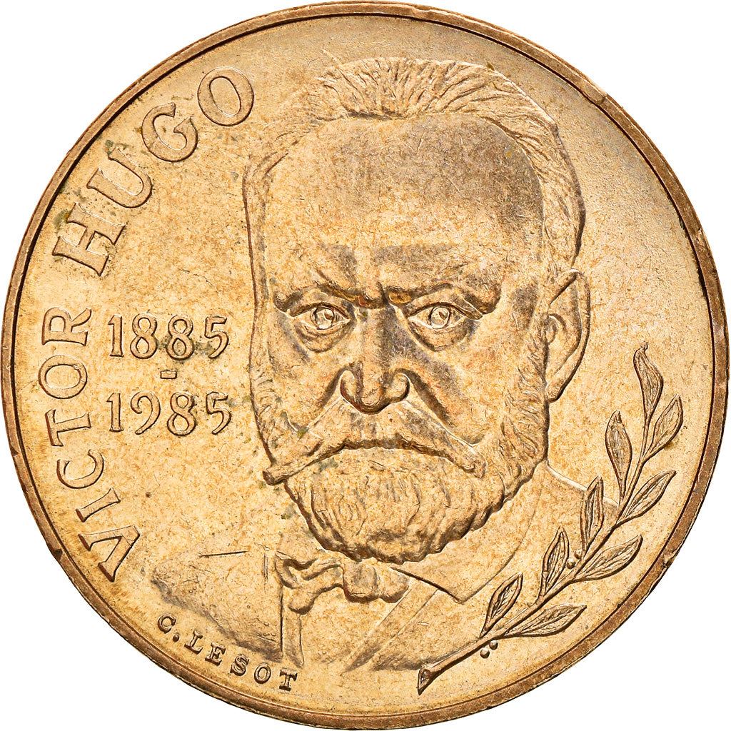 French Coin 10 Francs | Victor Hugo | KM956 | France | 1985