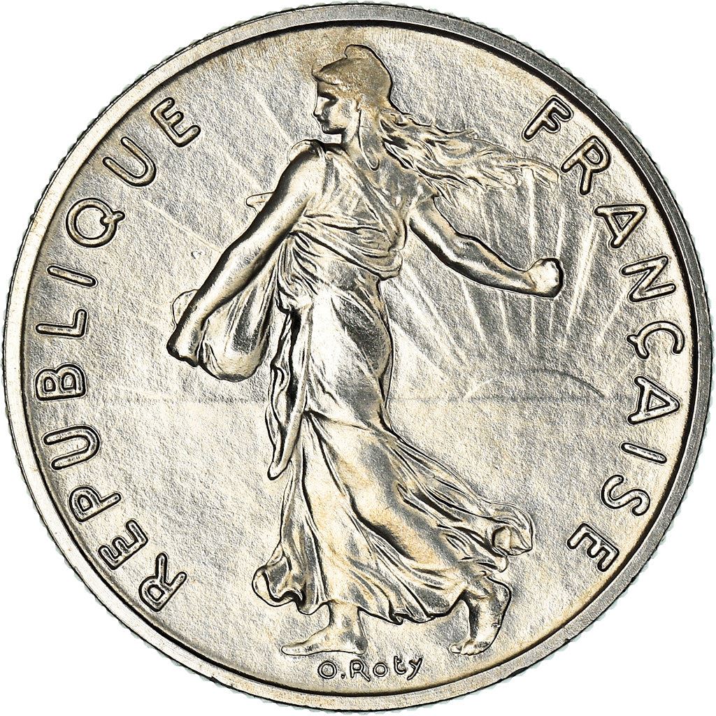 French Coin ½ Franc | signature O. Roty | KM931.1 | France | 1964 - 2001