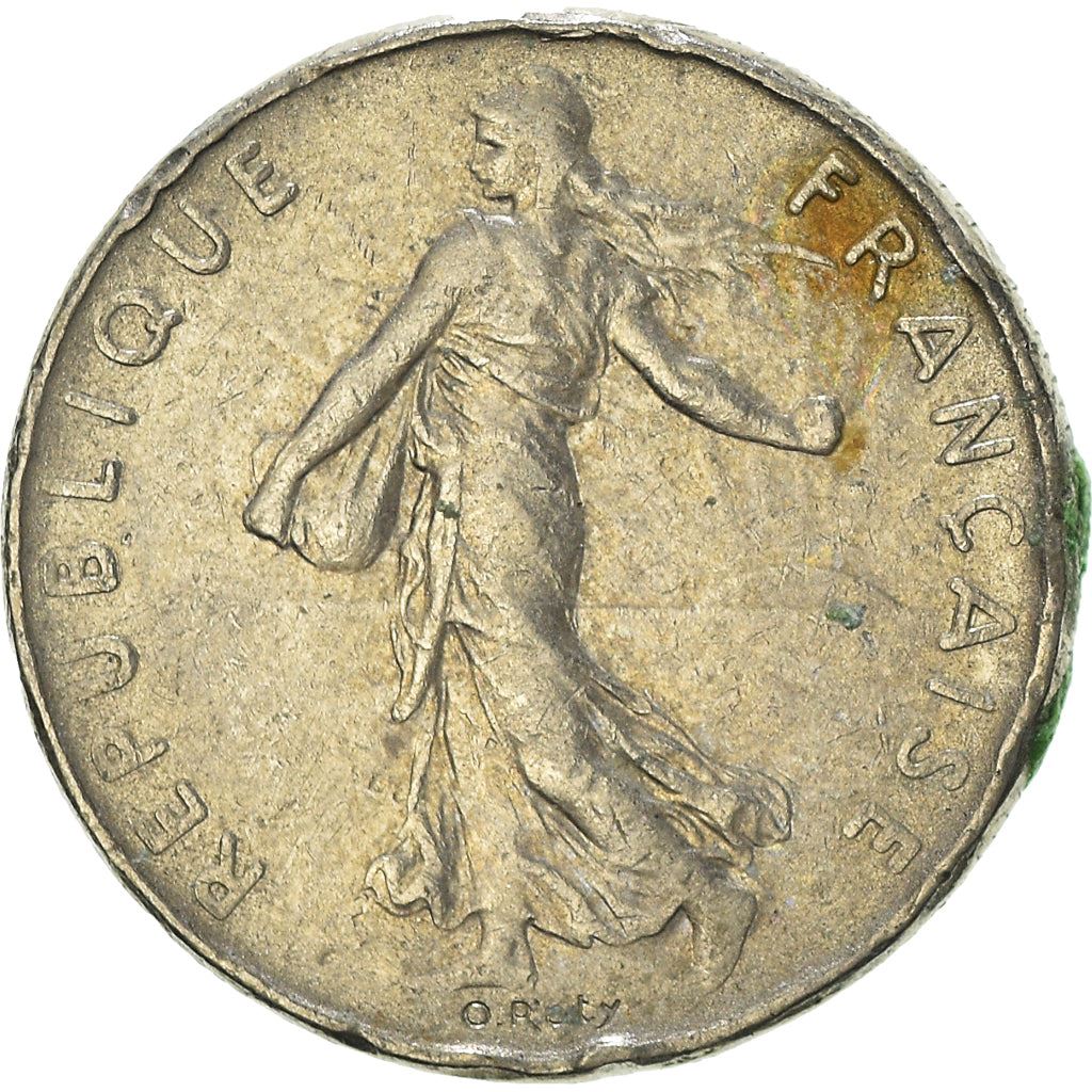 French Coin ½ Franc | signature O. Roty | KM931.1 | France | 1964 - 2001