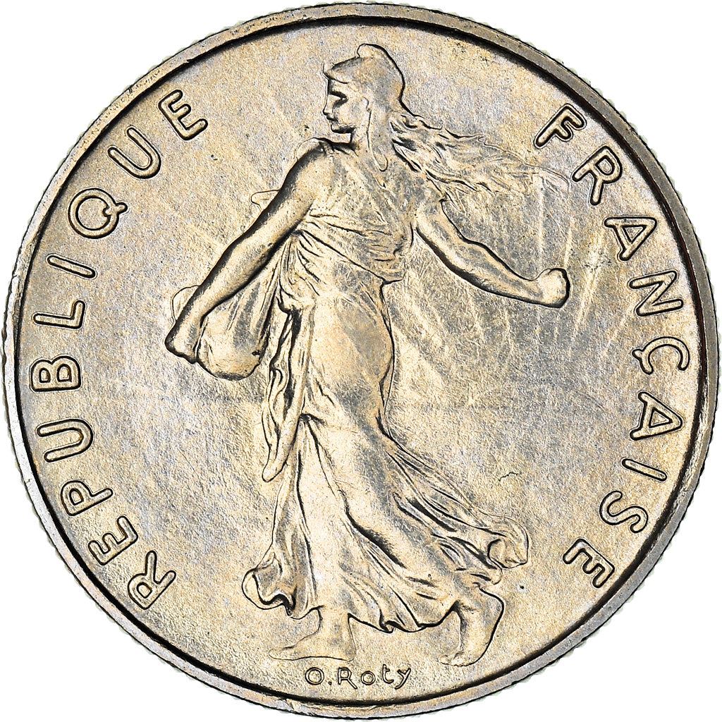 French Coin ½ Franc | signature O. Roty | KM931.1 | France | 1964 - 2001