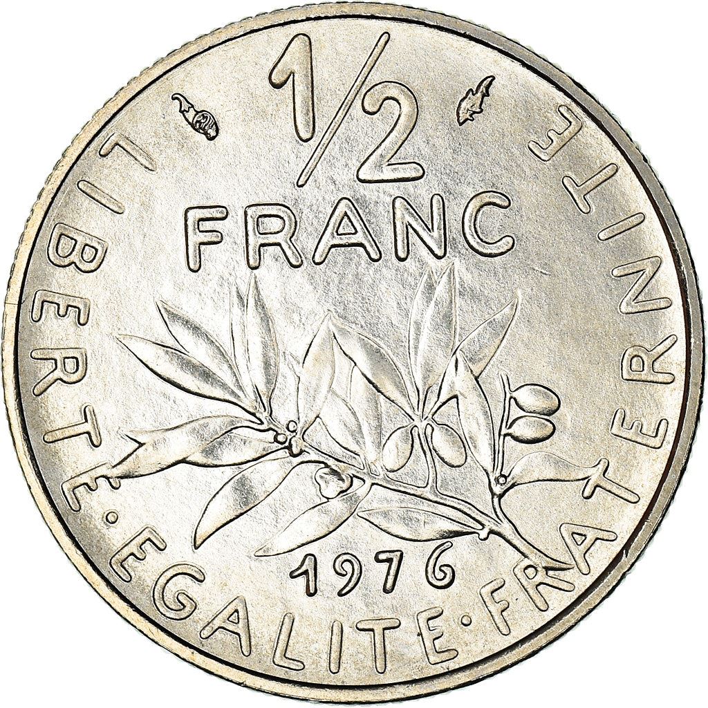 French Coin ½ Franc | signature O. Roty | KM931.1 | France | 1964 - 2001