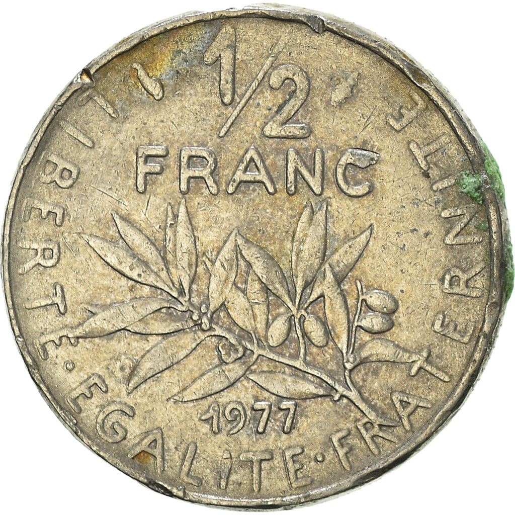 French Coin ½ Franc | signature O. Roty | KM931.1 | France | 1964 - 2001