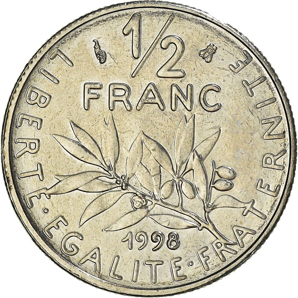 French Coin ½ Franc | signature O. Roty | KM931.1 | France | 1964 - 2001