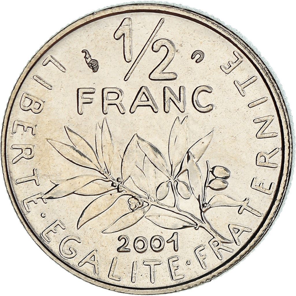 French Coin ½ Franc | signature O. Roty | KM931.1 | France | 1964 - 2001