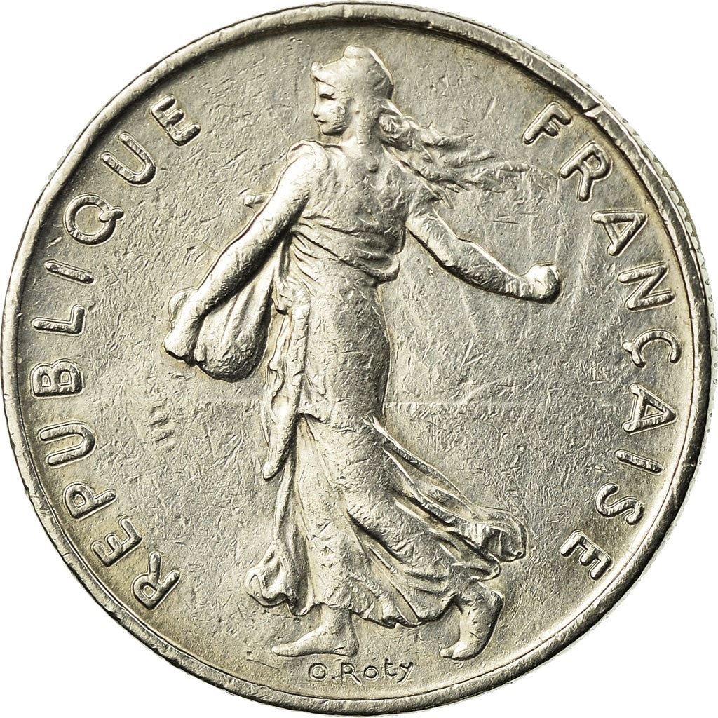 French Coin ½ Franc | signature O. Roty | KM931.1 | France | 1964 - 2001