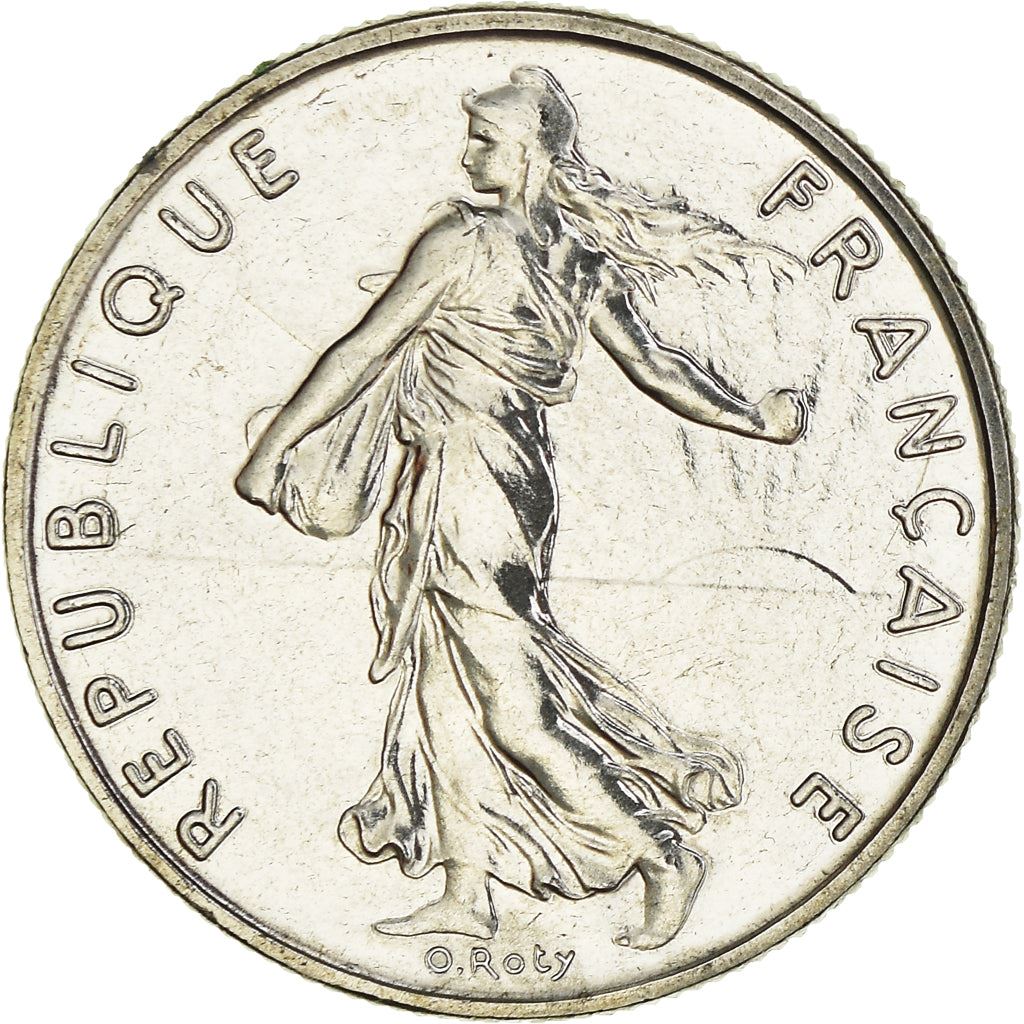 French Coin ½ Franc | signature O. Roty | KM931.1 | France | 1964 - 2001