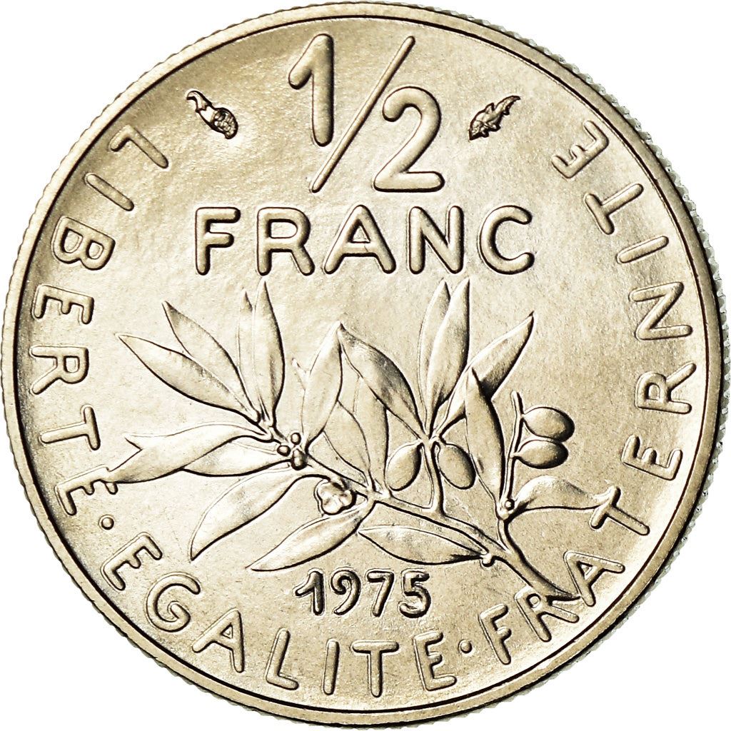 French Coin ½ Franc | signature O. Roty | KM931.1 | France | 1964 - 2001