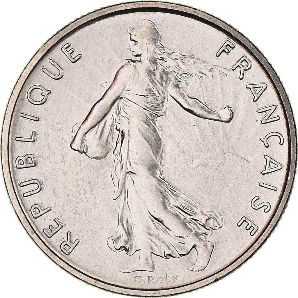 French Coin ½ Franc | signature O. Roty | KM931.1 | France | 1964 - 2001