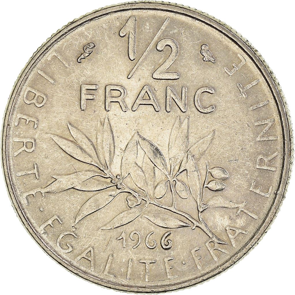 French Coin ½ Franc | signature O. Roty | KM931.1 | France | 1964 - 2001