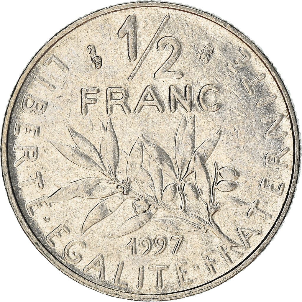 French Coin ½ Franc | signature O. Roty | KM931.1 | France | 1964 - 2001