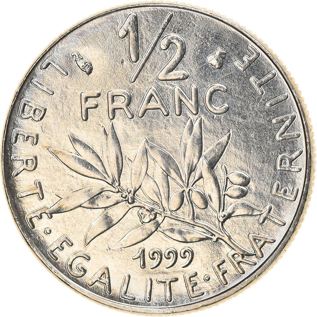 French Coin ½ Franc | signature O. Roty | KM931.1 | France | 1964 - 2001