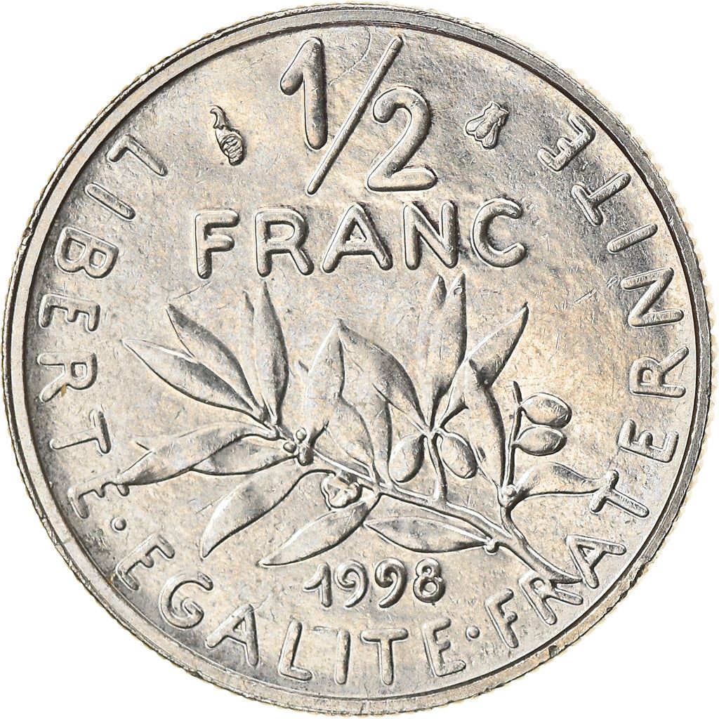 French Coin ½ Franc | signature O. Roty | KM931.1 | France | 1964 - 2001